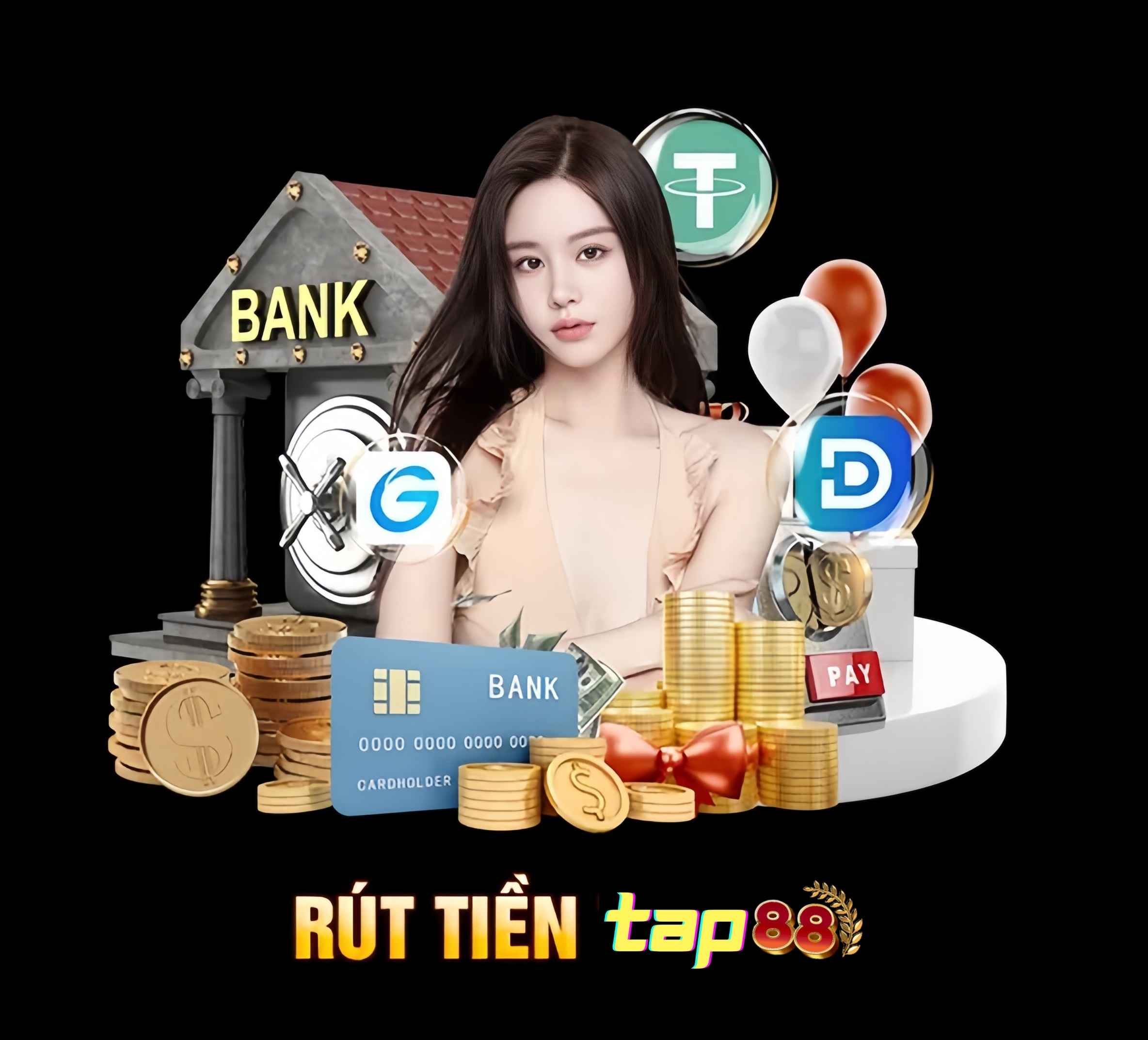 Hướng dẫn rút tiền tap88