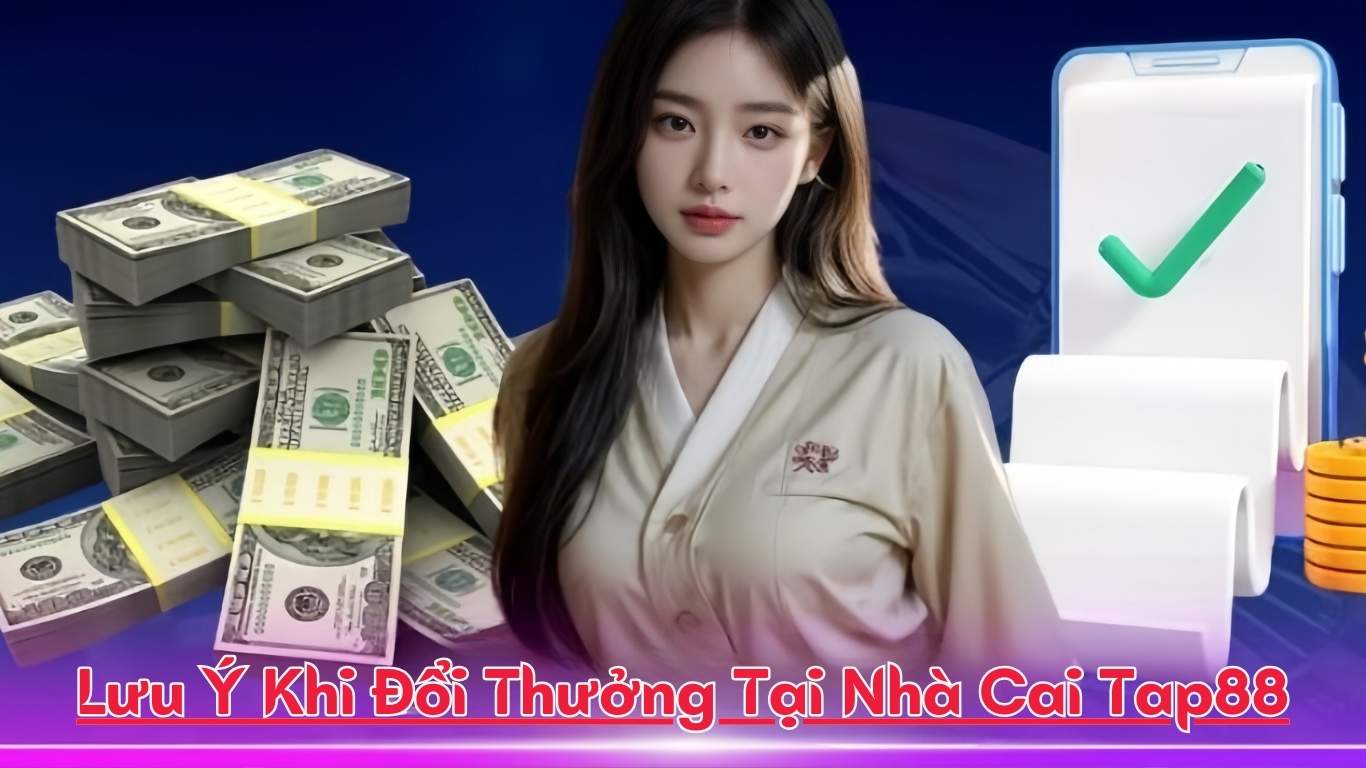 Lưu Ý Khi Đổi Thưởng Tại Nhà Cai Tap88